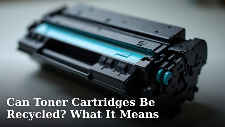 Can Toner Cartridges Be Recycled? What It Means