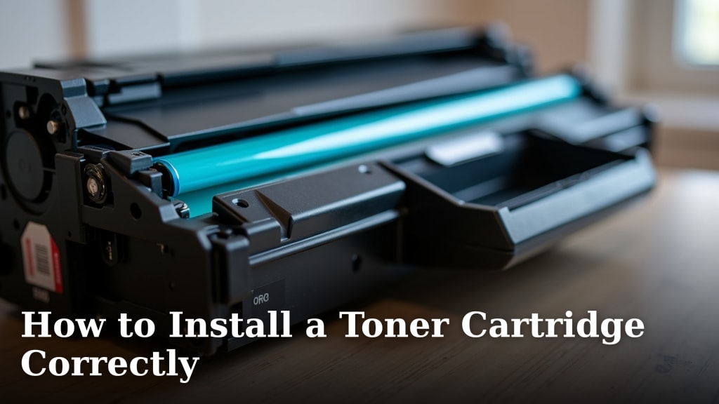 How to Install a Toner Cartridge Correctly