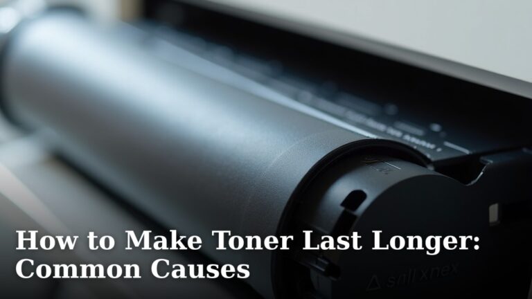 How to Make Toner Last Longer: Common Causes