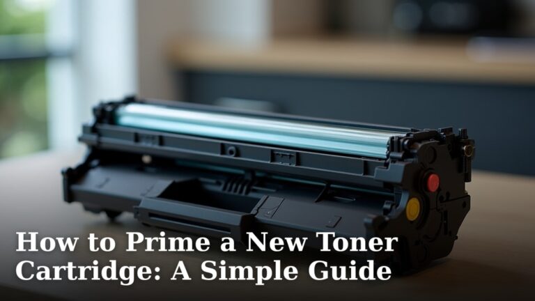 How to Prime a New Toner Cartridge: A Simple Guide