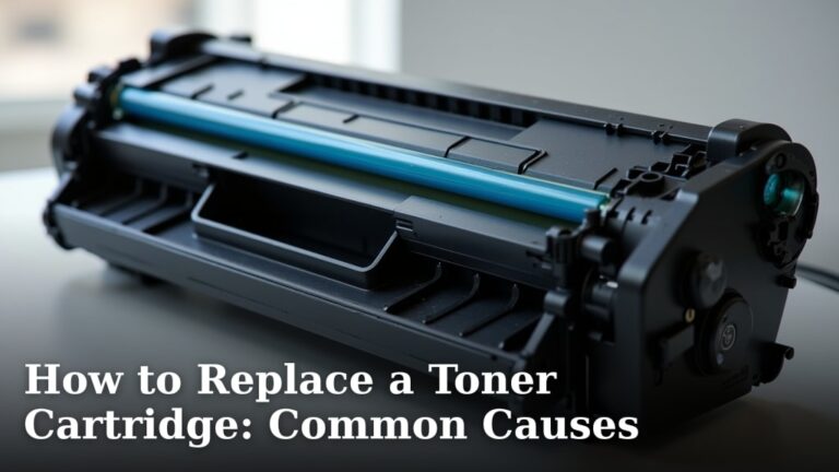 How to Replace a Toner Cartridge: Common Causes