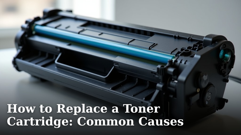 How to Replace a Toner Cartridge: Common Causes