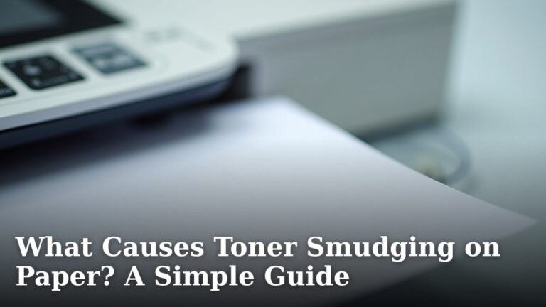 What Causes Toner Smudging on Paper? A Simple Guide