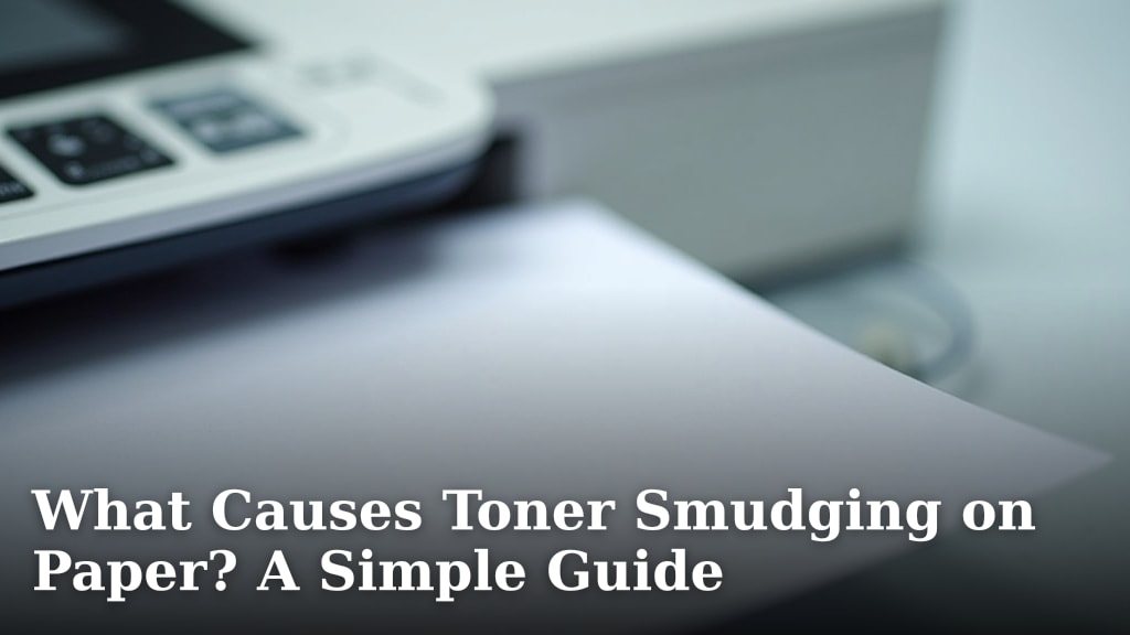 What Causes Toner Smudging on Paper? A Simple Guide