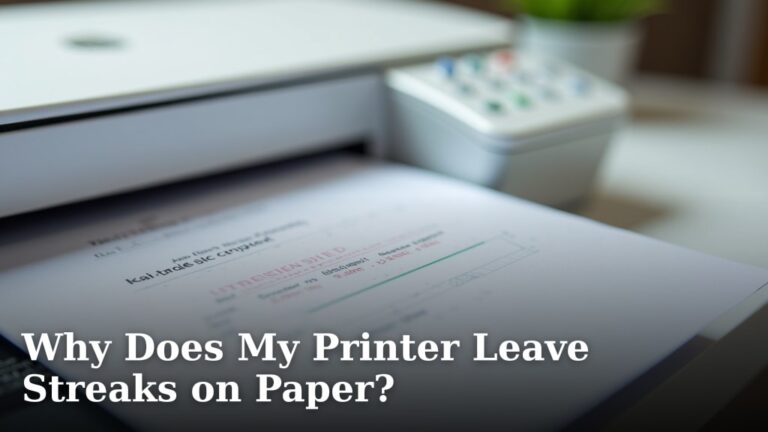 Why Does My Printer Leave Streaks on Paper?