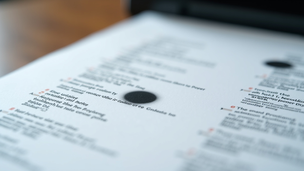 Understanding Those Pesky Black Spots on Your Prints
