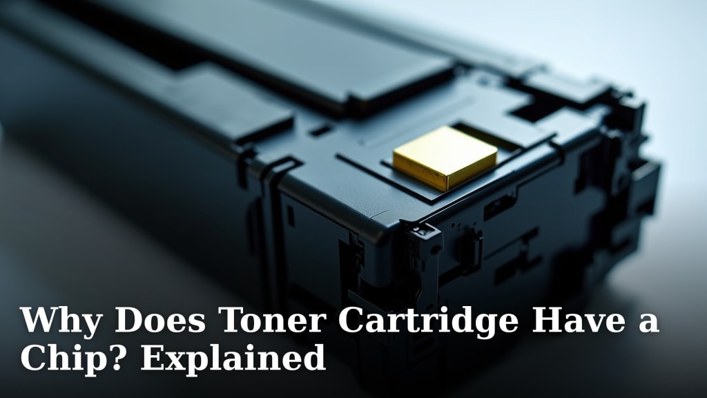 Why Does Toner Cartridge Have a Chip? Explained