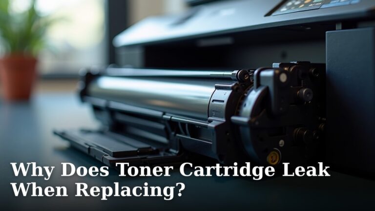 Why Does Toner Cartridge Leak When Replacing?