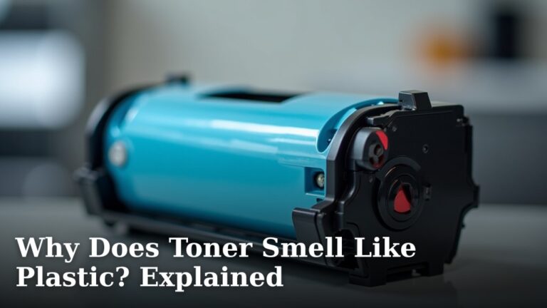Why Does Toner Smell Like Plastic? Explained