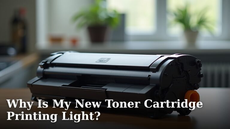 Why Is My New Toner Cartridge Printing Light?