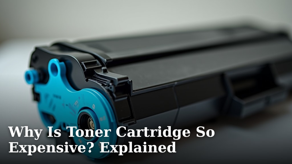 Why Is Toner Cartridge So Expensive? Explained